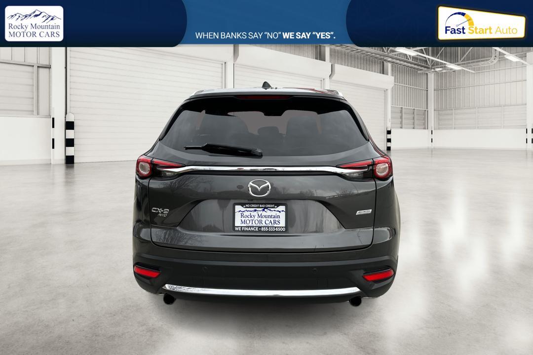 2017 Gray Mazda CX-9 Grand Touring AWD (JM3TCBDY6H0) with an 2.5L L4 DOHC 16V engine, 6A transmission, located at 344 S Washington Blvd, Ogden, UT, 84404, (801) 399-1799, 41.255482, -111.970848 - Photo #3