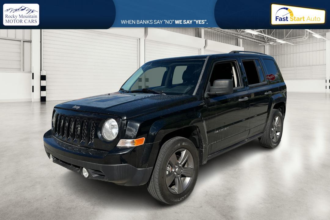 2017 Black Jeep Patriot Sport 2WD (1C4NJPBAXHD) with an 2.0L L4 DOHC 16V engine, Auto, 6-Spd AutoStick transmission, located at 767 S State Road, Pleasant Grove, UT, 84062, (801) 785-1058, 40.354839, -111.736687 - Photo #6