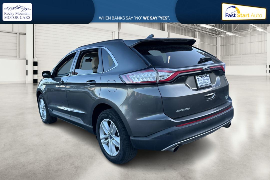 2017 Gray Ford Edge SEL FWD (2FMPK3J93HB) with an 2.0L L4 DOHC 16V engine, 6A transmission, located at 767 S State Road, Pleasant Grove, UT, 84062, (801) 785-1058, 40.354839, -111.736687 - Photo#5