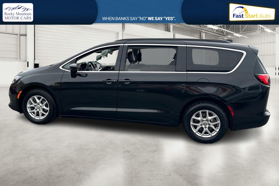 2020 Black Chrysler Voyager LXI (2C4RC1DG0LR) with an 3.6L V6 DOHC 24V engine, 9A transmission, located at 767 S State Road, Pleasant Grove, UT, 84062, (801) 785-1058, 40.354839, -111.736687 - Photo #5