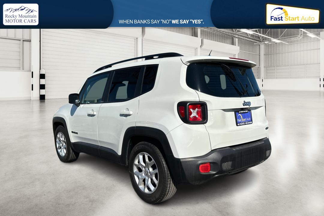 2017 White Jeep Renegade Latitude FWD (ZACCJABBXHP) with an 2.4L L4 DOHC 16V engine, 6M transmission, located at 7755 State Street, Midvale, UT, 84047, (801) 753-9063, 40.610329, -111.890656 - Photo #4