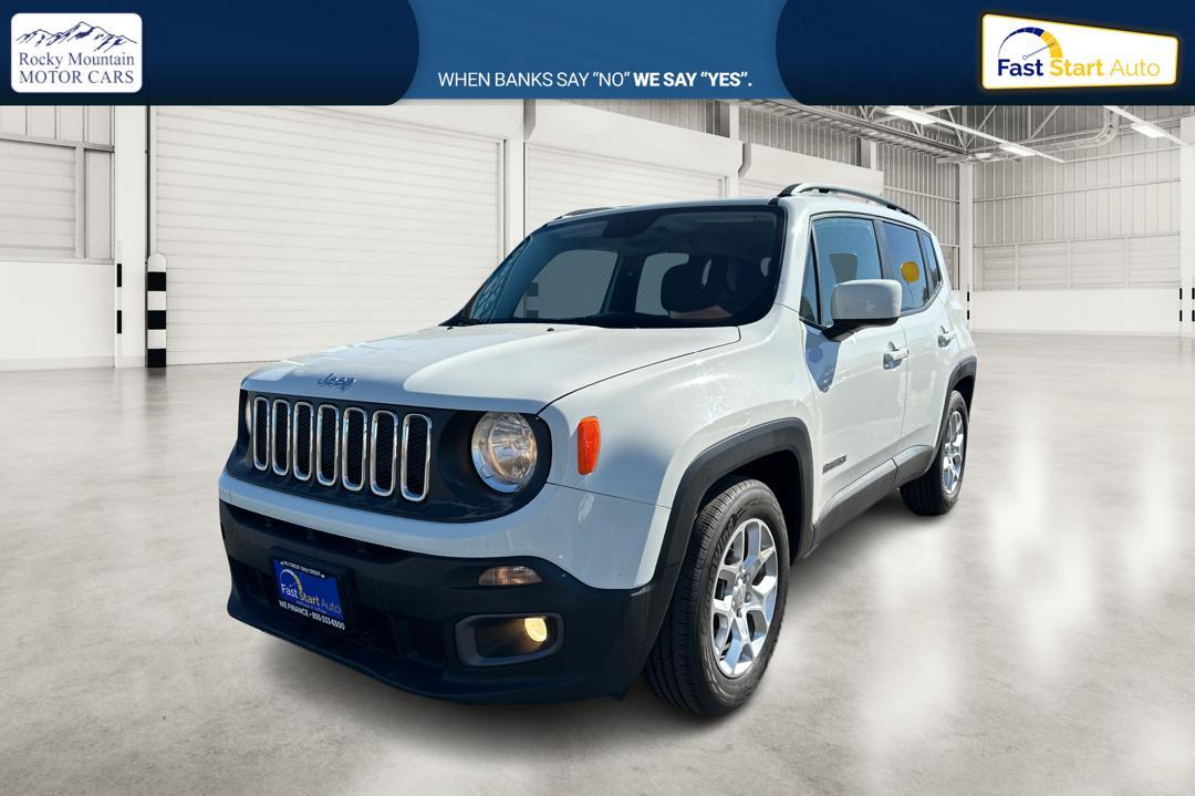 2017 White Jeep Renegade Latitude FWD (ZACCJABBXHP) with an 2.4L L4 DOHC 16V engine, 6M transmission, located at 7755 State Street, Midvale, UT, 84047, (801) 753-9063, 40.610329, -111.892159 - Photo #6