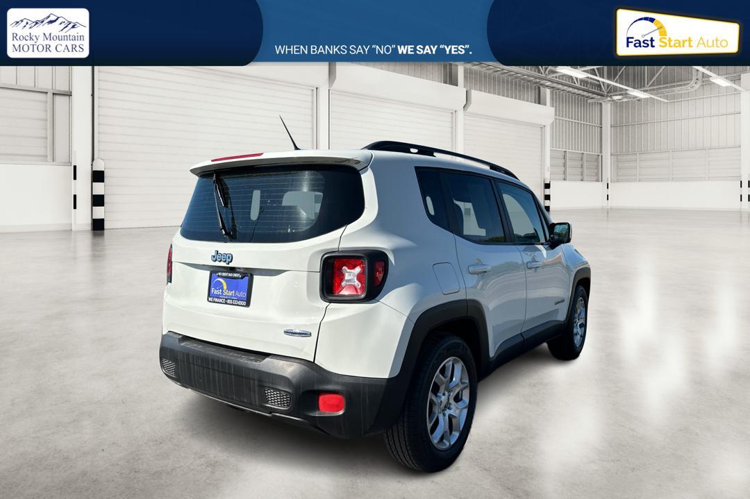 2017 White Jeep Renegade Latitude FWD (ZACCJABBXHP) with an 2.4L L4 DOHC 16V engine, 6M transmission, located at 344 S Washington Blvd, Ogden, UT, 84404, (801) 399-1799, 41.255482, -111.970848 - Photo#2