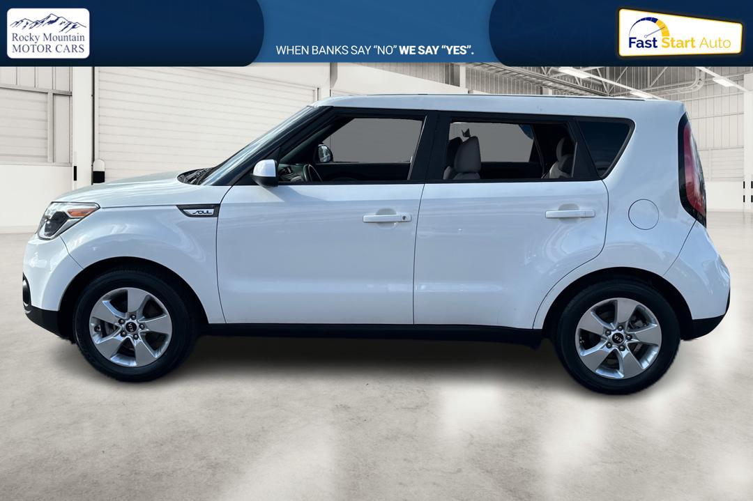 2019 White Kia Soul Base 6M (KNDJN2A27K7) with an 1.6L L4 DOHC 16V engine, 6M transmission, located at 767 S State Road, Pleasant Grove, UT, 84062, (801) 785-1058, 40.354839, -111.736687 - Photo #5