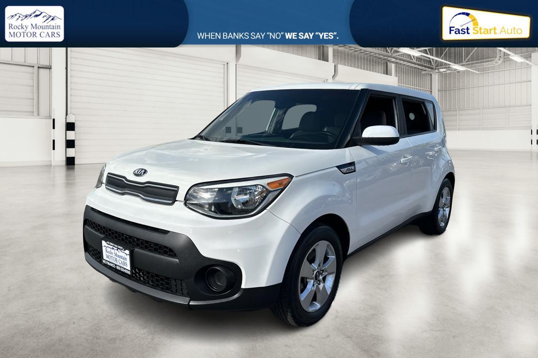 2019 White Kia Soul Base 6M (KNDJN2A27K7) with an 1.6L L4 DOHC 16V engine, 6M transmission, located at 767 S State Road, Pleasant Grove, UT, 84062, (801) 785-1058, 40.354839, -111.736687 - Photo #6
