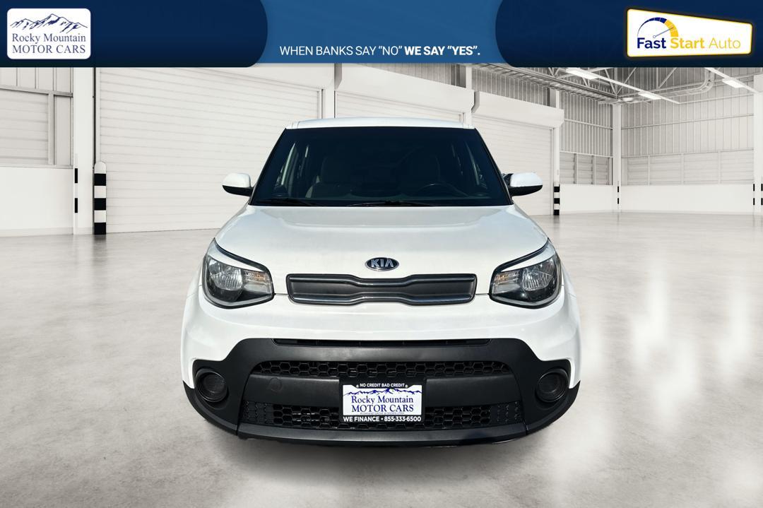 2019 White Kia Soul Base 6M (KNDJN2A27K7) with an 1.6L L4 DOHC 16V engine, 6M transmission, located at 767 S State Road, Pleasant Grove, UT, 84062, (801) 785-1058, 40.354839, -111.736687 - Photo #7