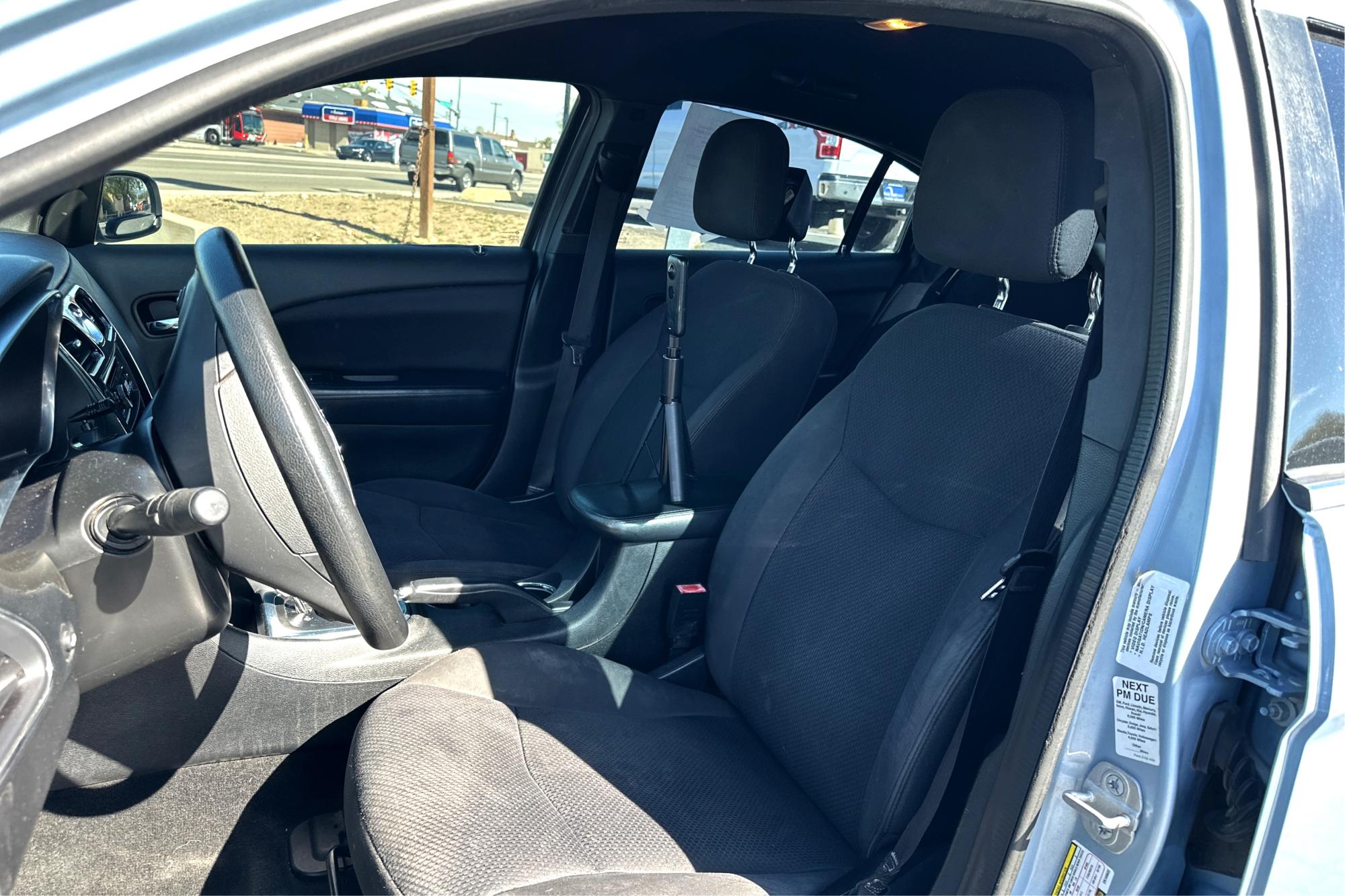 2014 Blue Chrysler 200 LX (1C3CCBABXEN) with an 2.4L L4 DOHC 16V engine, 6-Speed Automatic transmission, located at 7755 State Street, Midvale, UT, 84047, (801) 753-9063, 40.610329, -111.890656 - Photo #11