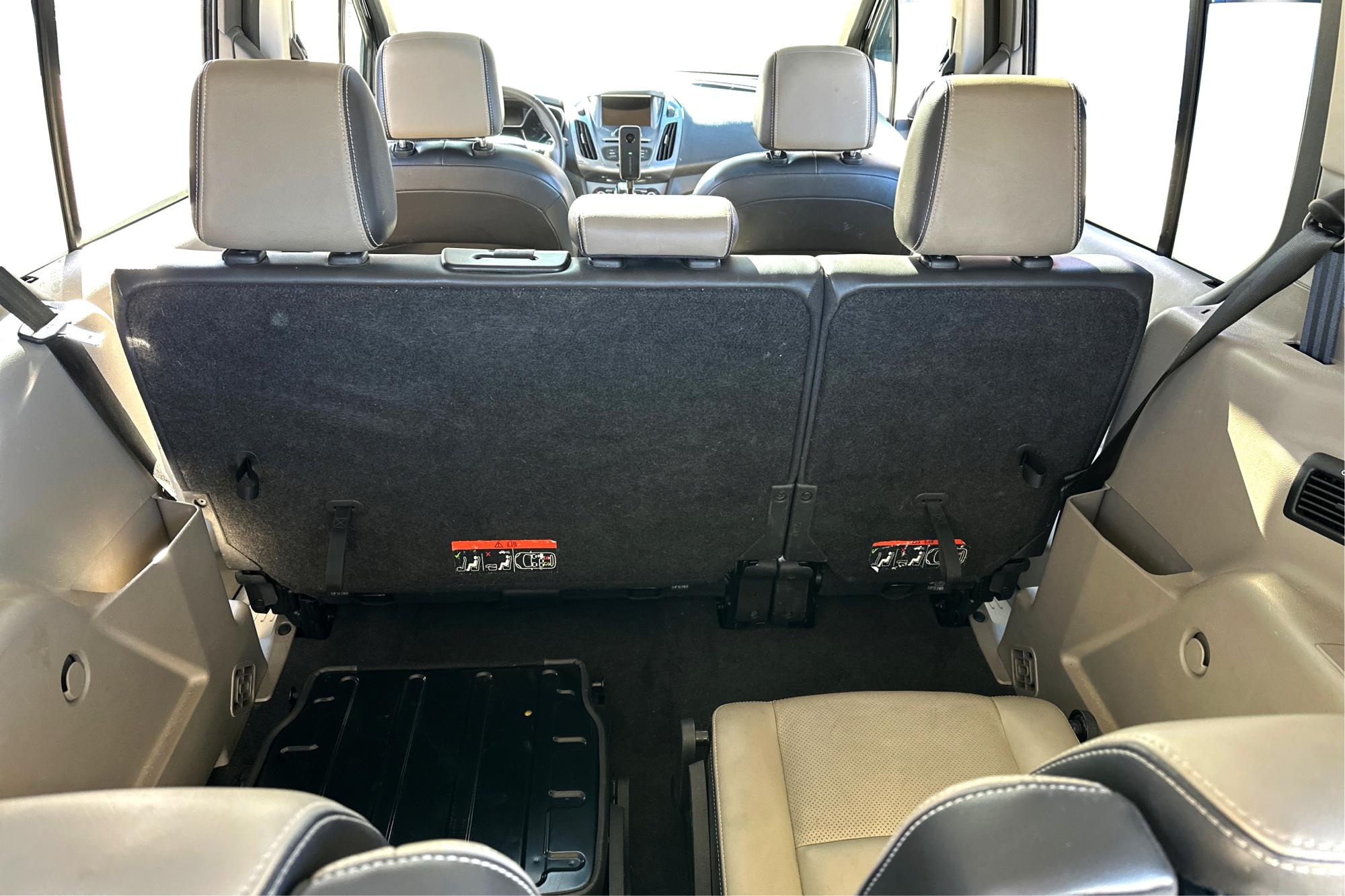 2015 Black Ford Transit Connect Wagon Titanium w/Rear Liftgate LWB (NM0GE9G72F1) with an 2.5L L4 DOHC 16V engine, 6-Speed Automatic transmission, located at 767 S State Road, Pleasant Grove, UT, 84062, (801) 785-1058, 40.354839, -111.736687 - Photo #11