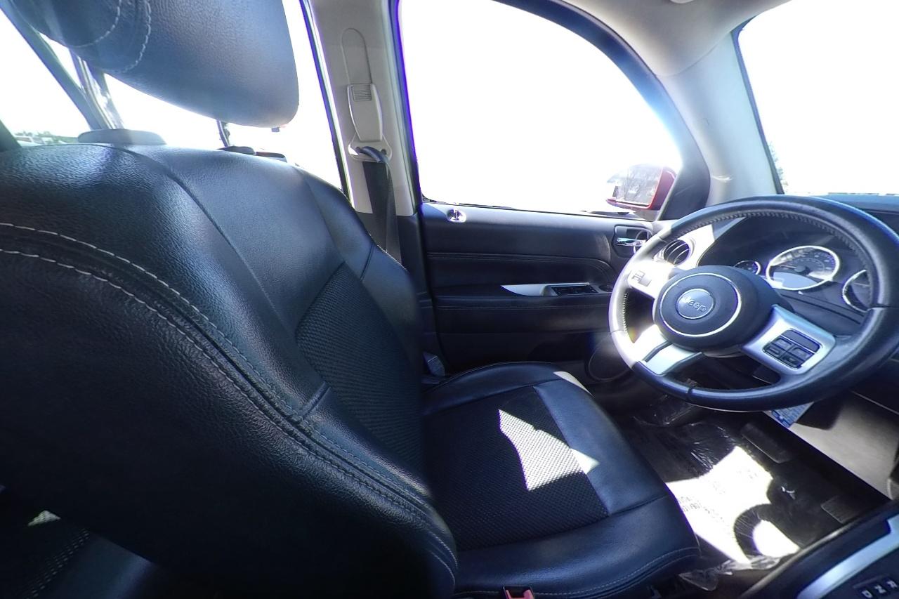 2017 Red Jeep Compass Latitude FWD (1C4NJCEB3HD) with an 2.4L L4 DOHC 16V engine, CVT transmission, located at 767 S State Road, Pleasant Grove, UT, 84062, (801) 785-1058, 40.354839, -111.736687 - Photo#17