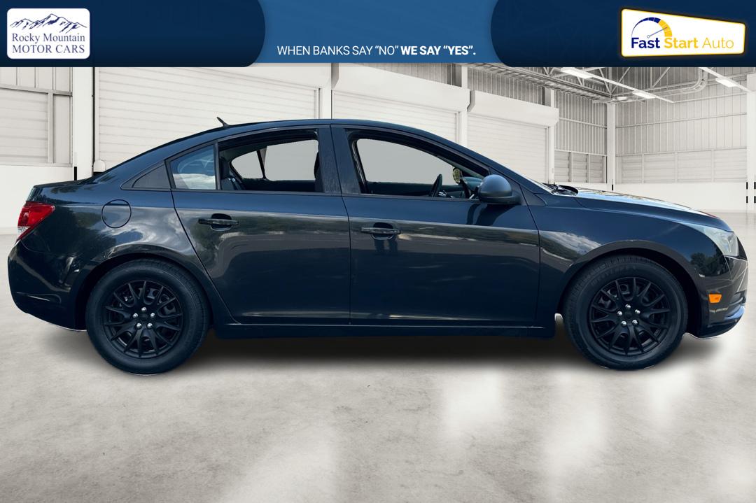 2013 Black Chevrolet Cruze LS Manual (1G1PB5SH3D7) with an 1.8L L4 DOHC 16V FFV engine, 6-Speed Manual transmission, located at 767 S State Road, Pleasant Grove, UT, 84062, (801) 785-1058, 40.354839, -111.736687 - Photo#1