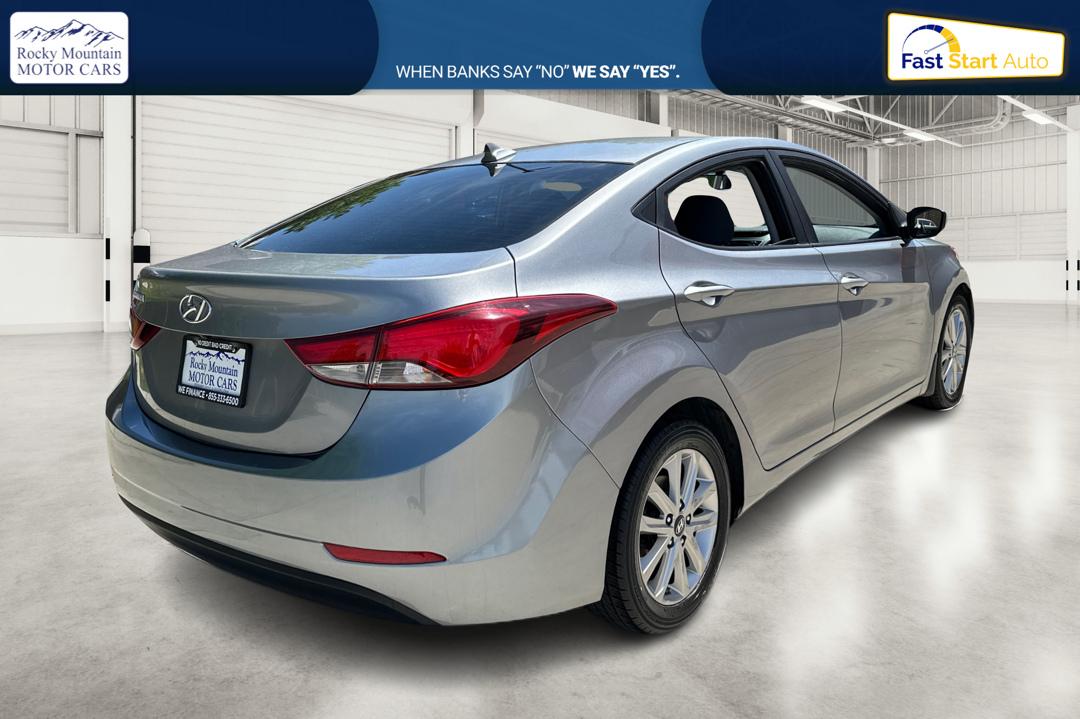 2015 Gray Hyundai Elantra Limited (KMHDH4AE7FU) with an 1.8L L4 DOHC 16V engine, 6-Speed Automatic transmission, located at 767 S State Road, Pleasant Grove, UT, 84062, (801) 785-1058, 40.354839, -111.736687 - Photo#2