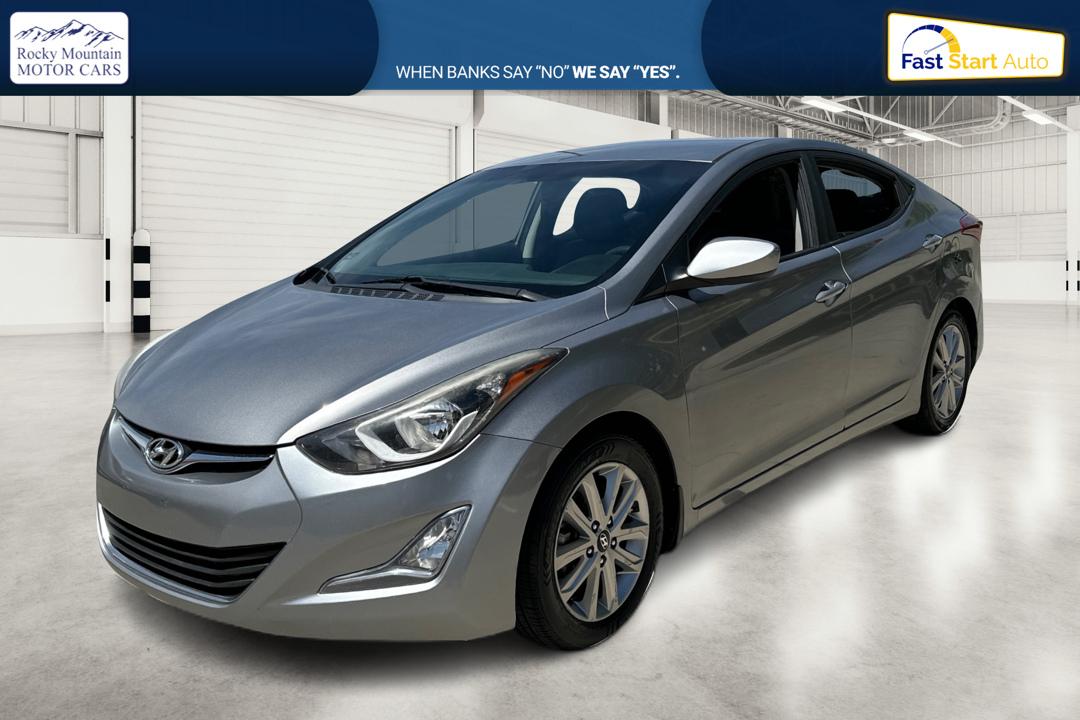 2015 Gray Hyundai Elantra Limited (KMHDH4AE7FU) with an 1.8L L4 DOHC 16V engine, 6-Speed Automatic transmission, located at 767 S State Road, Pleasant Grove, UT, 84062, (801) 785-1058, 40.354839, -111.736687 - Photo#8