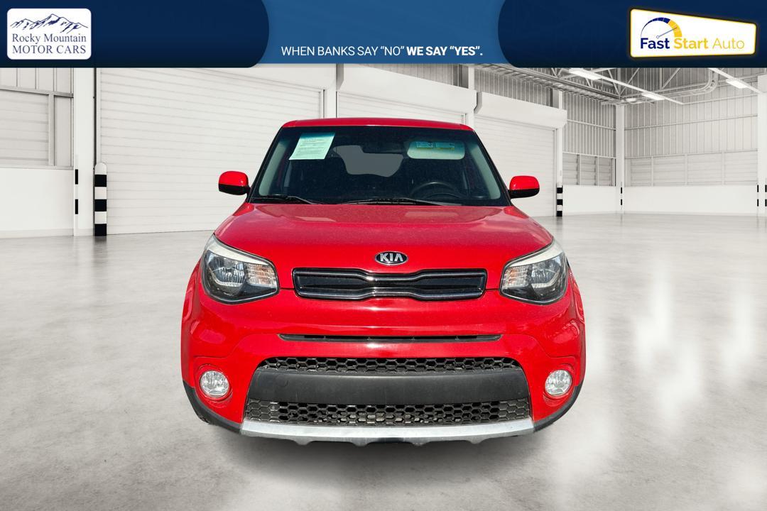 2017 Red Kia Soul + (KNDJP3A51H7) with an 2.0L L4 DOHC 16V engine, 6A transmission, located at 7755 State Street, Midvale, UT, 84047, (801) 753-9063, 40.610329, -111.892159 - Photo #7