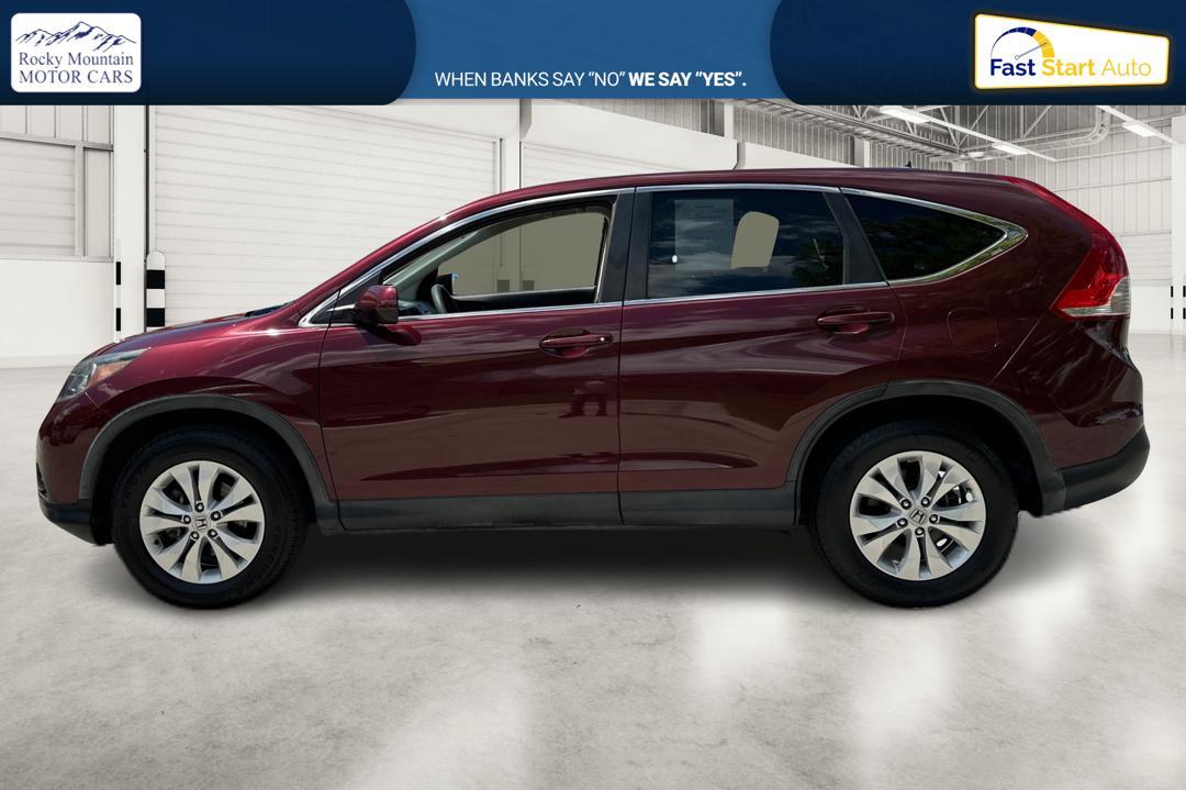 2014 Red Honda CR-V EX 2WD 5-Speed AT (5J6RM3H50EL) with an 2.4L L4 DOHC 16V engine, 5-Speed Automatic transmission, located at 767 S State Road, Pleasant Grove, UT, 84062, (801) 785-1058, 40.354839, -111.736687 - Photo #5