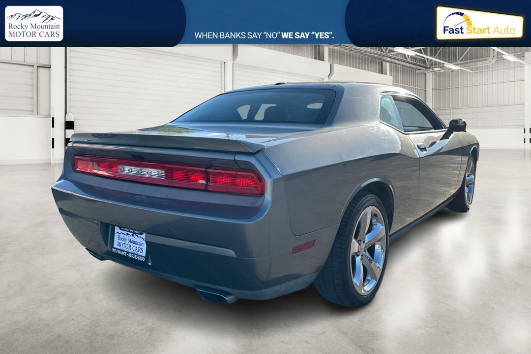 2012 Gray Dodge Challenger SXT (2C3CDYAG7CH) with an 3.6L V6 DOHC 24V engine, 4-Speed Automatic transmission, located at 767 S State Road, Pleasant Grove, UT, 84062, (801) 785-1058, 40.354839, -111.736687 - Photo #2