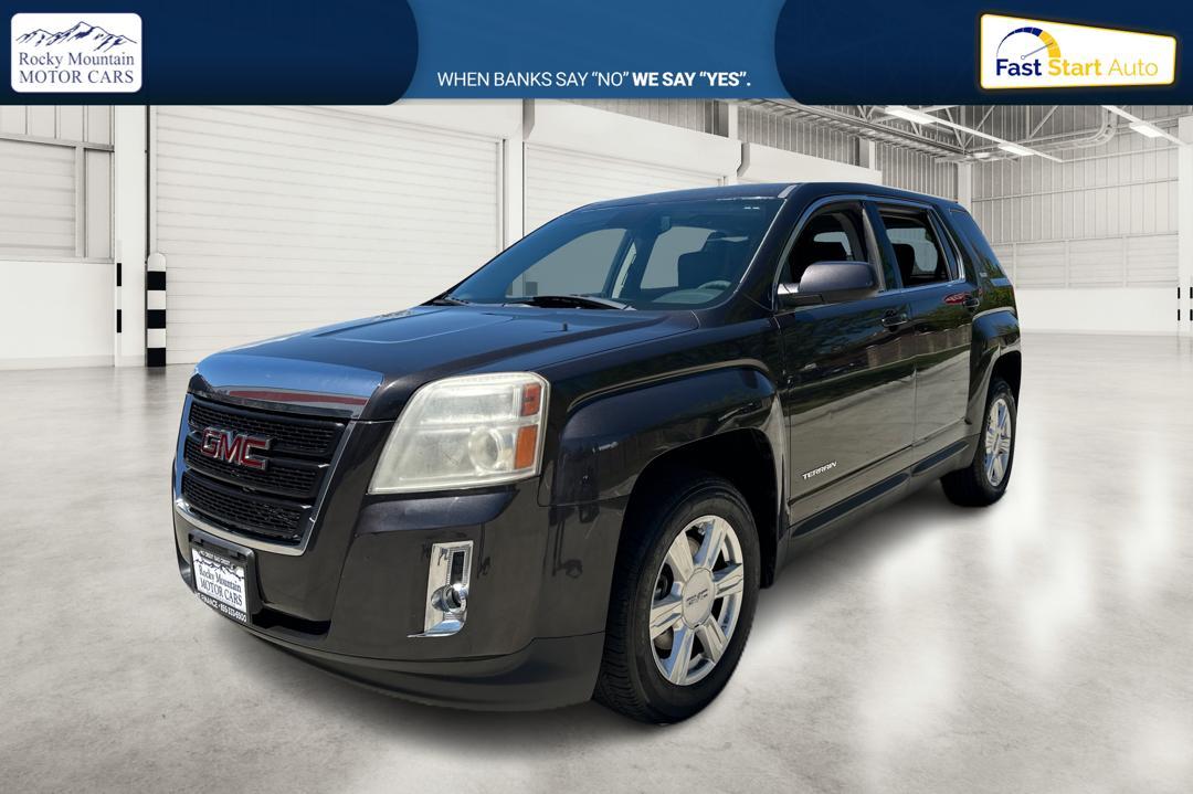 2015 Gray GMC Terrain SLE1 FWD (2GKALMEK1F6) with an 2.4L L4 DOHC 16V FFV engine, 6-Speed Automatic transmission, located at 7755 State Street, Midvale, UT, 84047, (801) 753-9063, 40.610329, -111.890656 - Photo #6