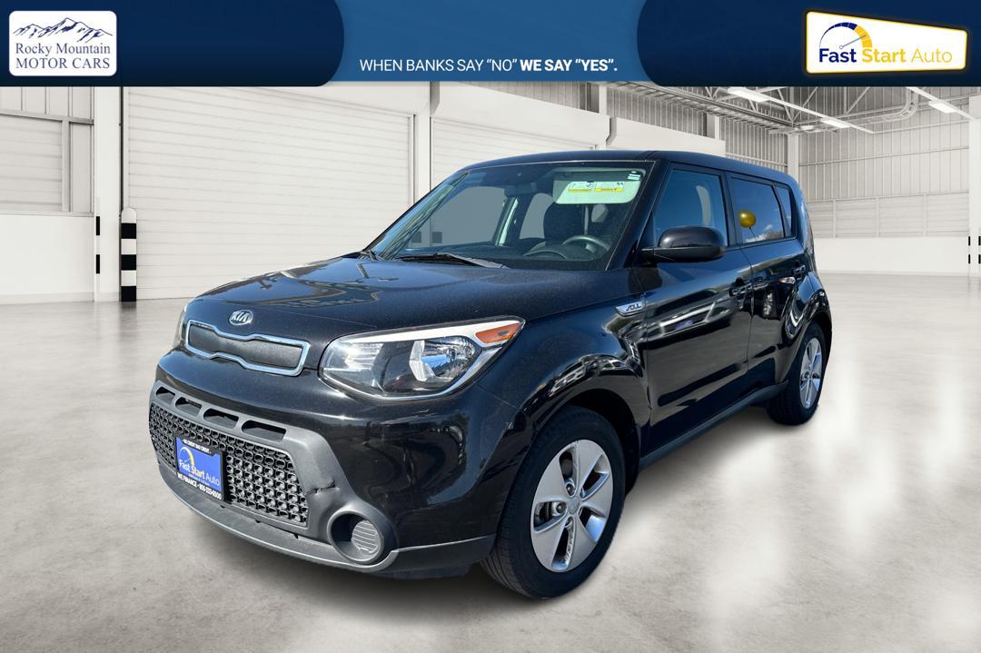 2016 Black Kia Soul Base 6A (KNDJN2A22G7) with an 1.6L L4 DOHC 16V engine, 6A transmission, located at 7755 State Street, Midvale, UT, 84047, (801) 753-9063, 40.610329, -111.890656 - Photo #6