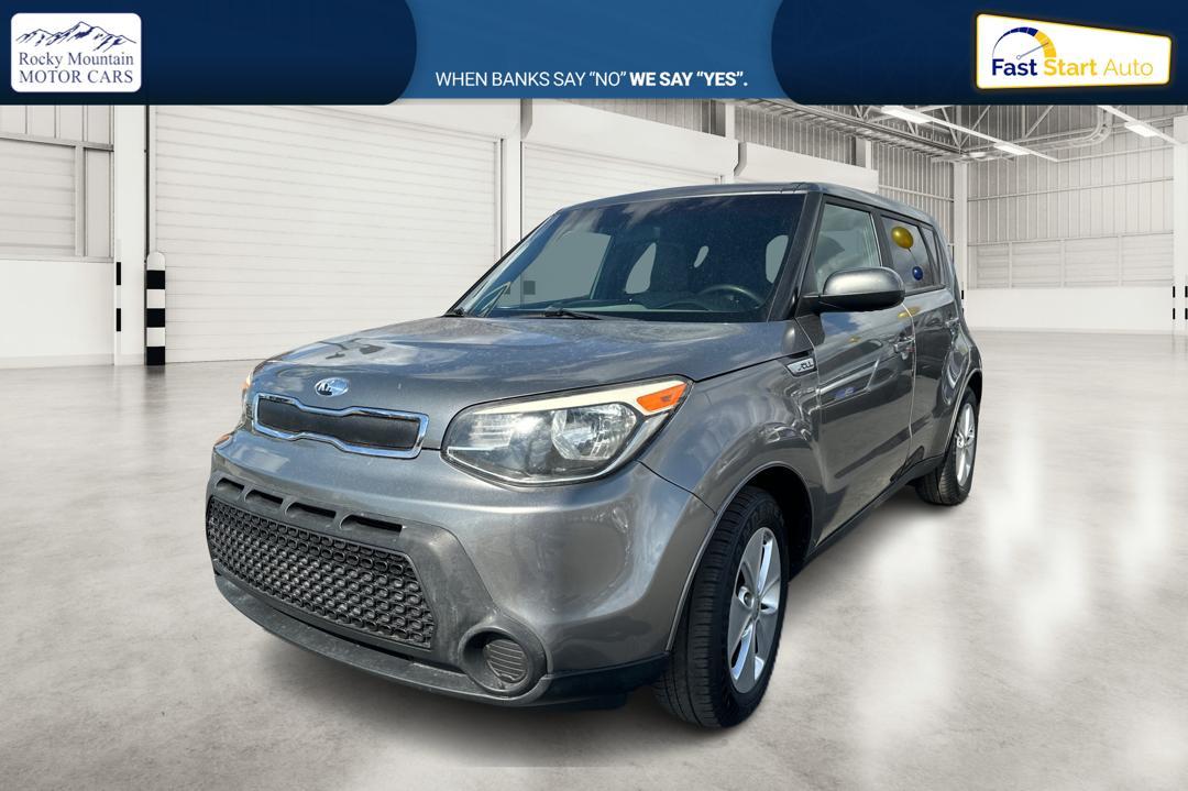 2016 Gray Kia Soul Base 6A (KNDJN2A28G7) with an 1.6L L4 DOHC 16V engine, 6A transmission, located at 7755 State Street, Midvale, UT, 84047, (801) 753-9063, 40.610329, -111.890656 - Photo #6