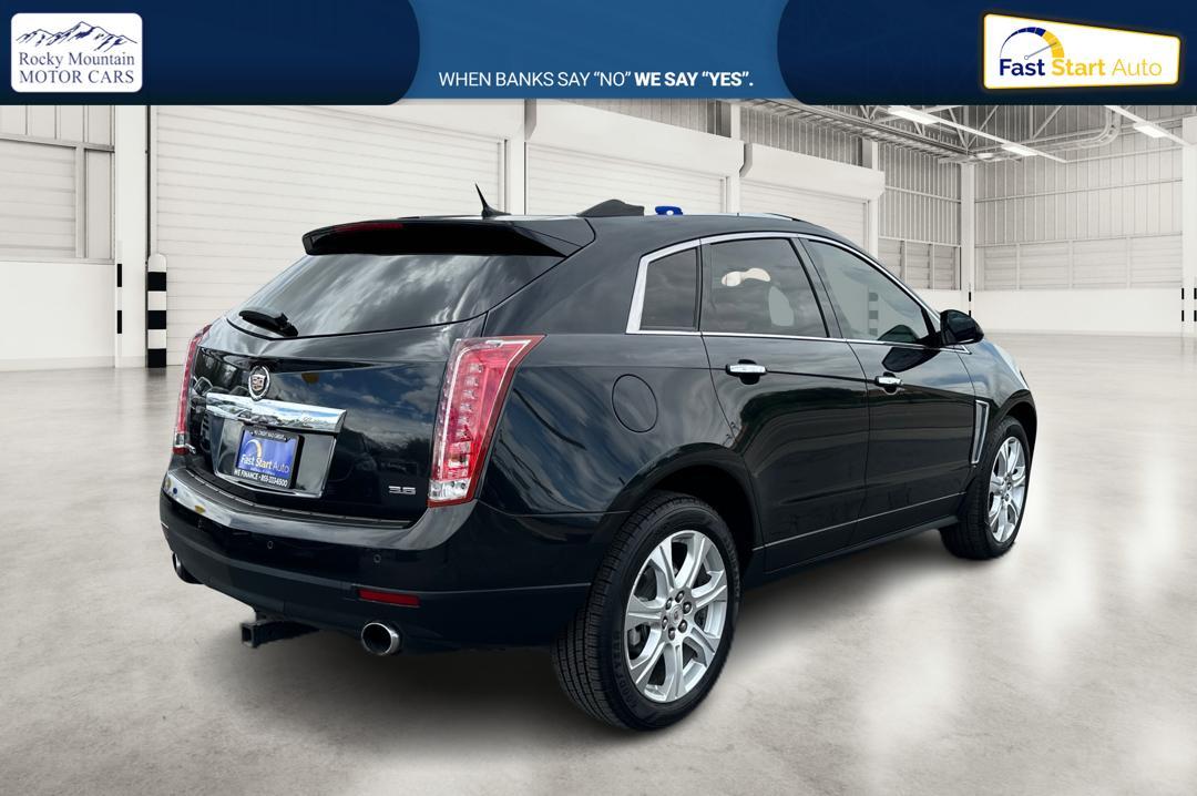 2013 Black Cadillac SRX Luxury AWD (3GYFNDE32DS) with an 3.6L V6 DOHC 24V FFV engine, 6-Speed Automatic transmission, located at 7755 State Street, Midvale, UT, 84047, (801) 753-9063, 40.610329, -111.890656 - Photo #2