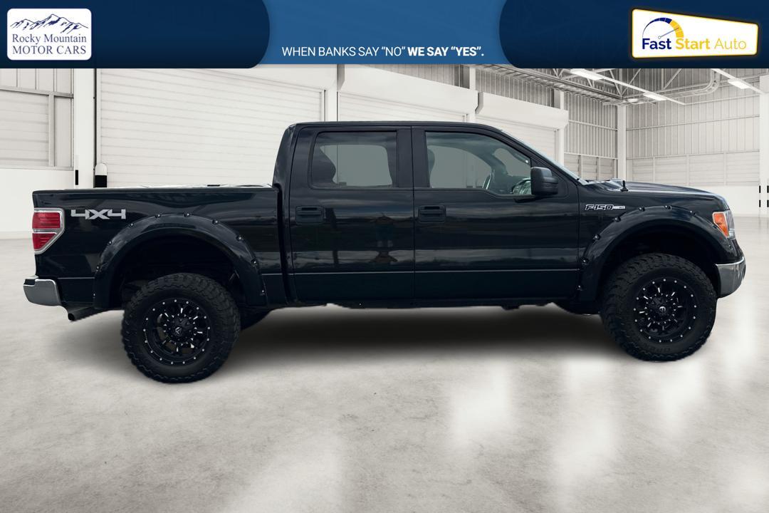 2014 Black Ford F-150 XL SuperCrew 5.5-ft. Bed 4WD (1FTFW1EF5EF) with an 5.0L V8 engine, 6-Speed Automatic transmission, located at 7755 State Street, Midvale, UT, 84047, (801) 753-9063, 40.610329, -111.892159 - Photo #1