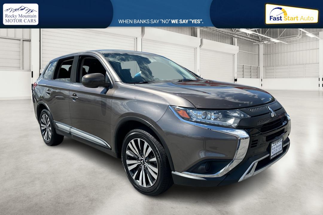 2019 Brown Mitsubishi Outlander ES 2WD (JA4AD2A35KZ) with an 2.4L L4 DOHC 16V engine, CVT transmission, located at 767 S State Road, Pleasant Grove, UT, 84062, (801) 785-1058, 40.354839, -111.736687 - Photo #0