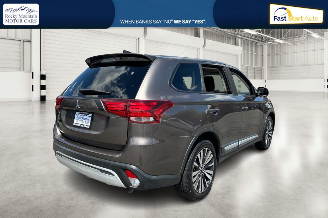 2019 Brown Mitsubishi Outlander ES 2WD (JA4AD2A35KZ) with an 2.4L L4 DOHC 16V engine, CVT transmission, located at 767 S State Road, Pleasant Grove, UT, 84062, (801) 785-1058, 40.354839, -111.736687 - Photo #2
