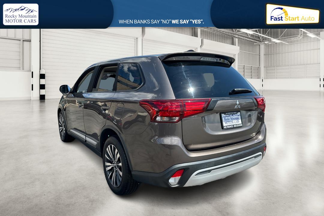 2019 Brown Mitsubishi Outlander ES 2WD (JA4AD2A35KZ) with an 2.4L L4 DOHC 16V engine, CVT transmission, located at 767 S State Road, Pleasant Grove, UT, 84062, (801) 785-1058, 40.354839, -111.736687 - Photo #4