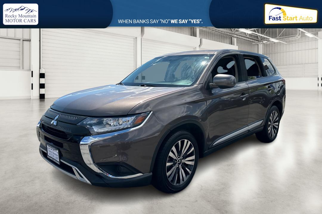 2019 Brown Mitsubishi Outlander ES 2WD (JA4AD2A35KZ) with an 2.4L L4 DOHC 16V engine, CVT transmission, located at 767 S State Road, Pleasant Grove, UT, 84062, (801) 785-1058, 40.354839, -111.736687 - Photo #6