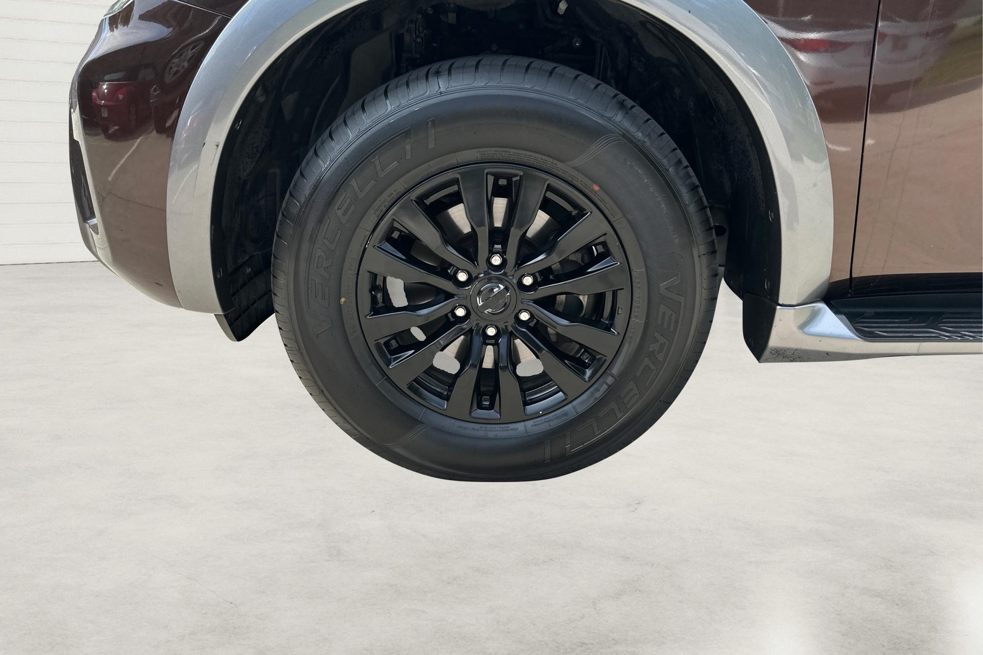 2018 Brown Nissan Armada Platinum 2WD (JN8AY2ND1J9) with an 5.6L V8 DOHC 32V engine, 7A transmission, located at 767 S State Road, Pleasant Grove, UT, 84062, (801) 785-1058, 40.354839, -111.736687 - Photo#12