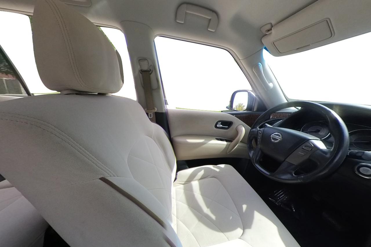 2018 Brown Nissan Armada Platinum 2WD (JN8AY2ND1J9) with an 5.6L V8 DOHC 32V engine, 7A transmission, located at 767 S State Road, Pleasant Grove, UT, 84062, (801) 785-1058, 40.354839, -111.736687 - Photo#18