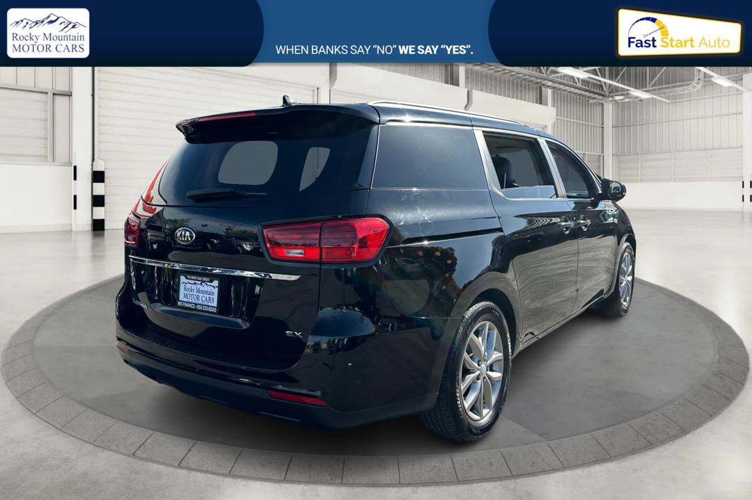 2019 Black Kia Sedona LX (KNDMB5C15K6) with an 3.3L V6 DOHC 24V engine, 6A transmission, located at 767 S State Road, Pleasant Grove, UT, 84062, (801) 785-1058, 40.354839, -111.736687 - Photo#2