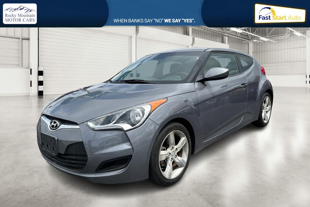 2015 Gray Hyundai Veloster Base 6MT (KMHTC6AD0FU) with an 1.6L L4 DOHC 16V engine, 6-Speed Manual transmission, located at 7755 State Street, Midvale, UT, 84047, (801) 753-9063, 40.610329, -111.890656 - Photo #6