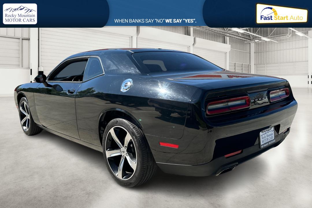 2016 Black Dodge Challenger SXT (2C3CDZAG0GH) with an 3.6L V6 DOHC 24V engine, 5A transmission, located at 767 S State Road, Pleasant Grove, UT, 84062, (801) 785-1058, 40.354839, -111.736687 - Photo #4
