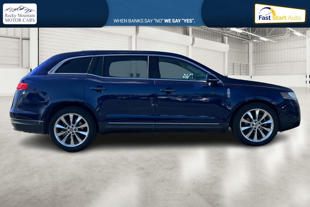 2011 Blue Lincoln MKT 3.5L with EcoBoost AWD (2LMHJ5AT4BB) with an 3.5L V6 DOHC 24V TURBO engine, 6-Speed Automatic transmission, located at 7755 State Street, Midvale, UT, 84047, (801) 753-9063, 40.610329, -111.890656 - Photo #1