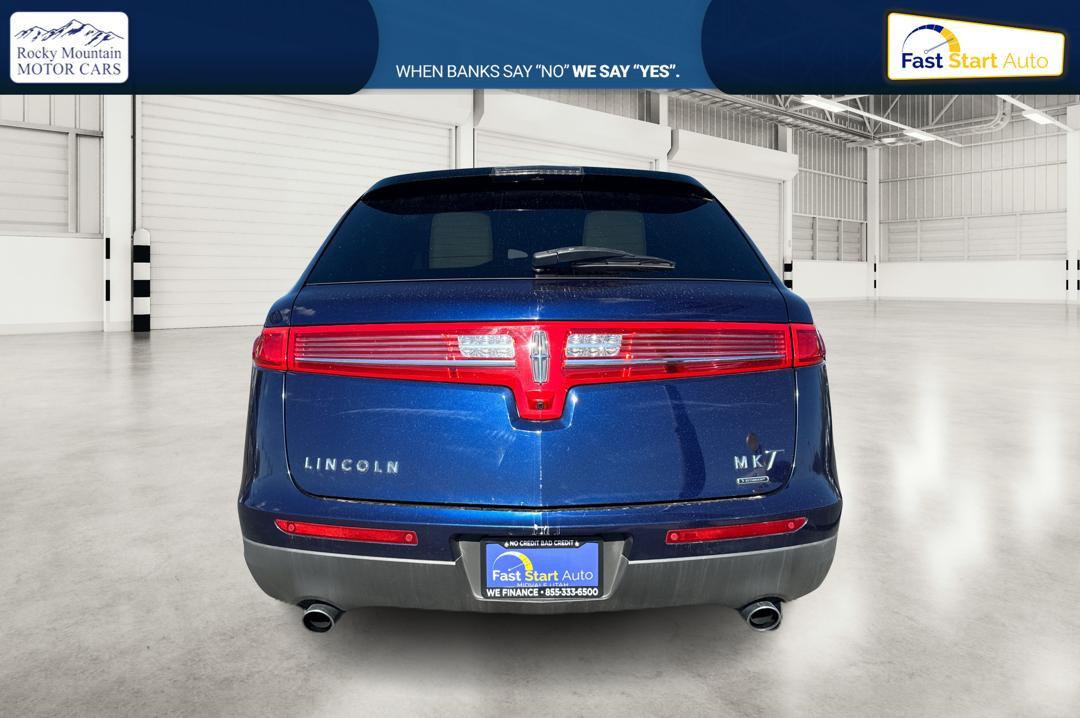 2011 Blue Lincoln MKT 3.5L with EcoBoost AWD (2LMHJ5AT4BB) with an 3.5L V6 DOHC 24V TURBO engine, 6-Speed Automatic transmission, located at 7755 State Street, Midvale, UT, 84047, (801) 753-9063, 40.610329, -111.892159 - Photo #3
