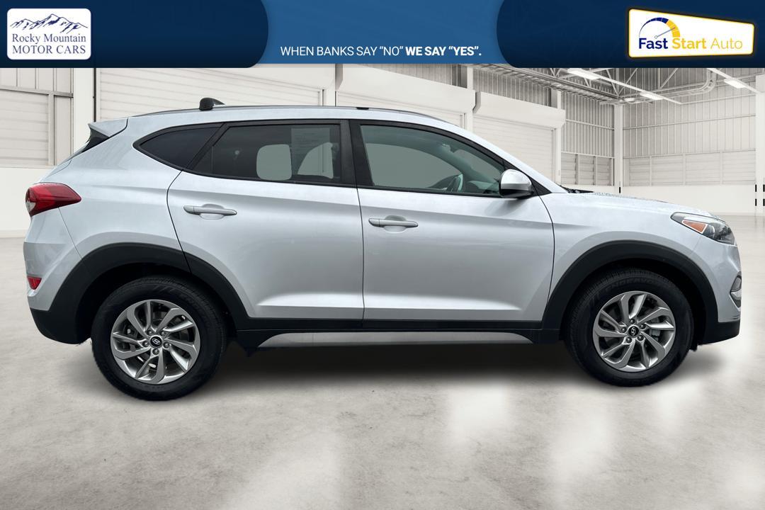 2018 Silver Hyundai Tucson SE (KM8J33A43JU) with an 2.0L L4 DOHC 16V engine, 6A transmission, located at 7755 State Street, Midvale, UT, 84047, (801) 753-9063, 40.610329, -111.890656 - Photo #1