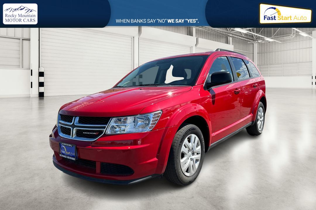 2016 Red Dodge Journey SE (3C4PDCABXGT) with an 2.4L L4 DOHC 16V engine, 4A transmission, located at 7755 State Street, Midvale, UT, 84047, (801) 753-9063, 40.610329, -111.892159 - Photo #6