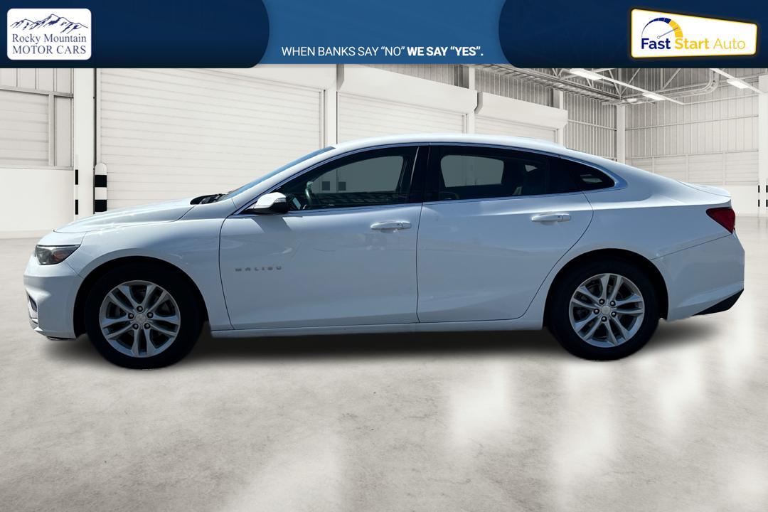 2017 White Chevrolet Malibu 1LT (1G1ZE5STXHF) with an 1.5L L4 DOHC 16V engine, 6A transmission, located at 767 S State Road, Pleasant Grove, UT, 84062, (801) 785-1058, 40.354839, -111.736687 - Photo #5