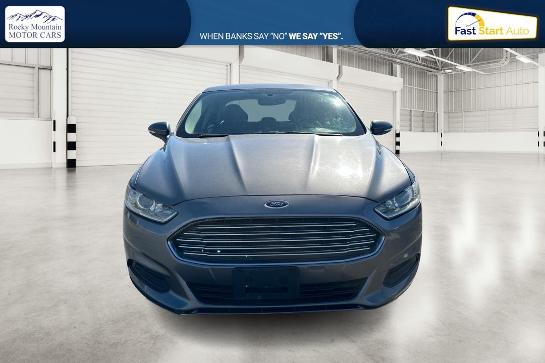 2014 Gray Ford Fusion SE (3FA6P0H74ER) with an 2.5L L4 DOHC 16V engine, Automatic, 6-Spd transmission, located at 767 S State Road, Pleasant Grove, UT, 84062, (801) 785-1058, 40.354839, -111.736687 - Photo #7