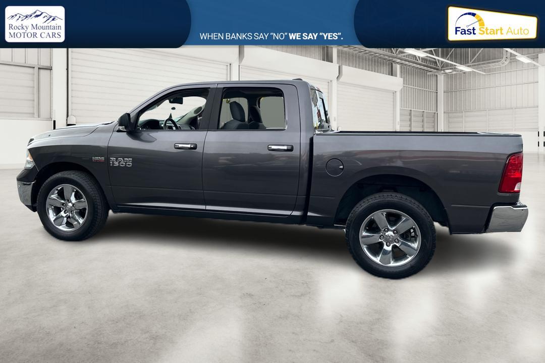 2016 Gray RAM 1500 SLT Crew Cab SWB 4WD (1C6RR7LT0GS) with an 5.7L V8 OHV 16V engine, 6A transmission, located at 767 S State Road, Pleasant Grove, UT, 84062, (801) 785-1058, 40.354839, -111.736687 - Photo#6