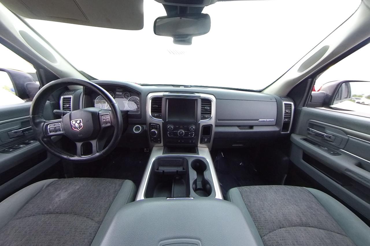 2016 Gray RAM 1500 SLT Crew Cab SWB 4WD (1C6RR7LT0GS) with an 5.7L V8 OHV 16V engine, 6A transmission, located at 767 S State Road, Pleasant Grove, UT, 84062, (801) 785-1058, 40.354839, -111.736687 - Photo#15