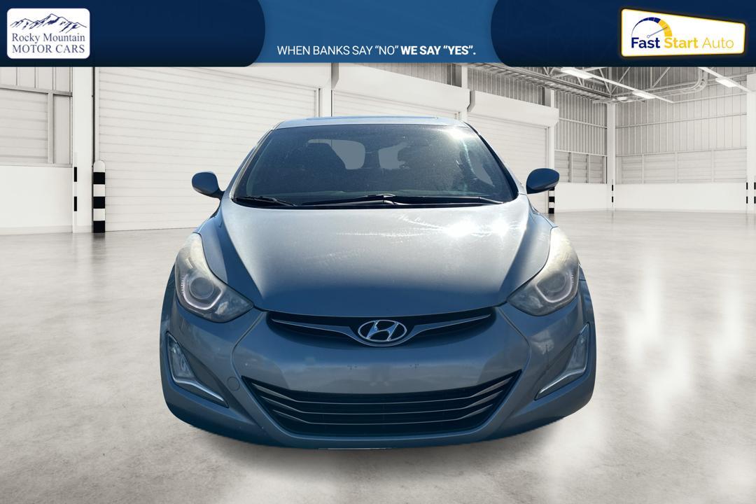2014 Gray Hyundai Elantra GLS A/T (KMHDH4AH5EU) with an 2.0L L4 DOHC 16V engine, 6-Speed Automatic transmission, located at 7755 State Street, Midvale, UT, 84047, (801) 753-9063, 40.610329, -111.892159 - Photo #7