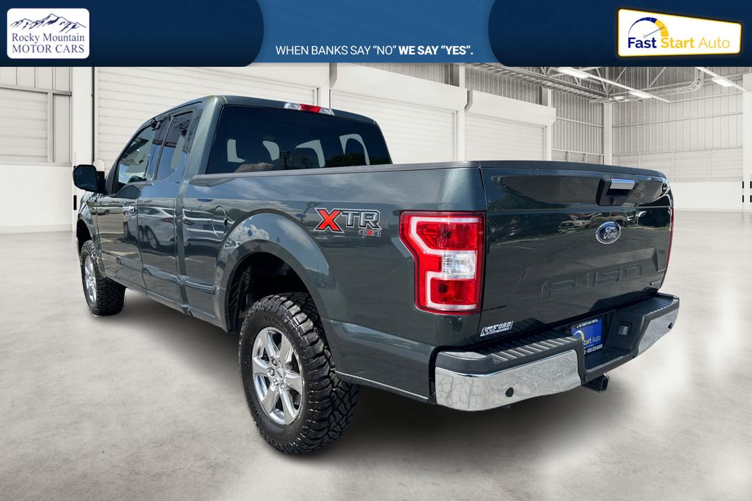2018 Gray Ford F-150 Lariat SuperCab 6.5-ft. 4WD (1FTFX1EG8JK) with an 3.5L V6 DOHC 24V engine, 6A transmission, located at 7755 State Street, Midvale, UT, 84047, (801) 753-9063, 40.610329, -111.892159 - Photo#5