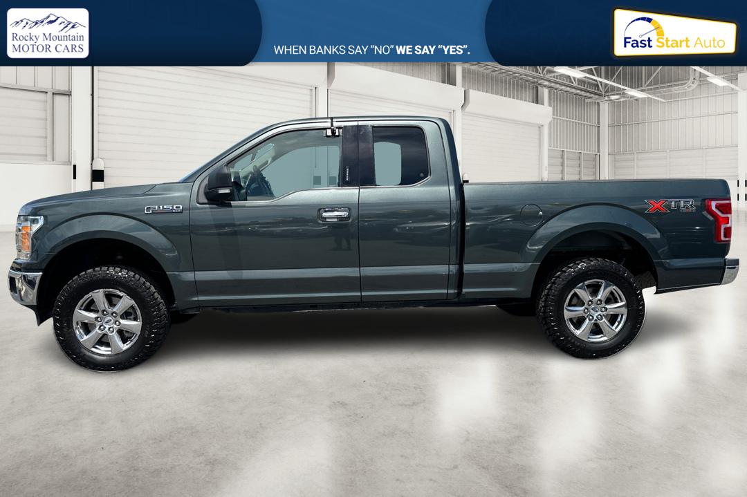 2018 Gray Ford F-150 Lariat SuperCab 6.5-ft. 4WD (1FTFX1EG8JK) with an 3.5L V6 DOHC 24V engine, 6A transmission, located at 7755 State Street, Midvale, UT, 84047, (801) 753-9063, 40.610329, -111.892159 - Photo#6