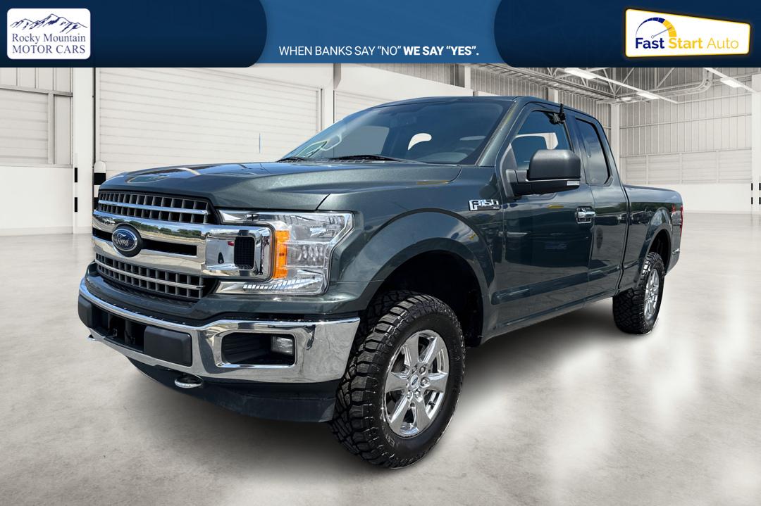 2018 Gray Ford F-150 Lariat SuperCab 6.5-ft. 4WD (1FTFX1EG8JK) with an 3.5L V6 DOHC 24V engine, 6A transmission, located at 7755 State Street, Midvale, UT, 84047, (801) 753-9063, 40.610329, -111.892159 - Photo#8