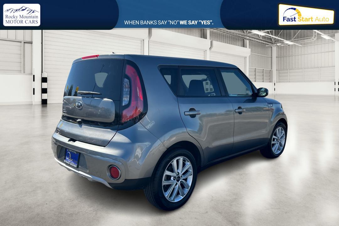 2019 Gray Kia Soul + (KNDJP3A52K7) with an 2.0L L4 DOHC 16V engine, 6A transmission, located at 344 S Washington Blvd, Ogden, UT, 84404, (801) 399-1799, 41.255482, -111.970848 - Photo#2