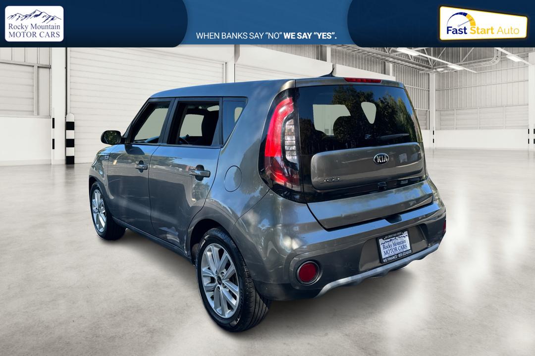 2019 Gray Kia Soul + (KNDJP3A52K7) with an 2.0L L4 DOHC 16V engine, 6A transmission, located at 767 S State Road, Pleasant Grove, UT, 84062, (801) 785-1058, 40.354839, -111.736687 - Photo#5