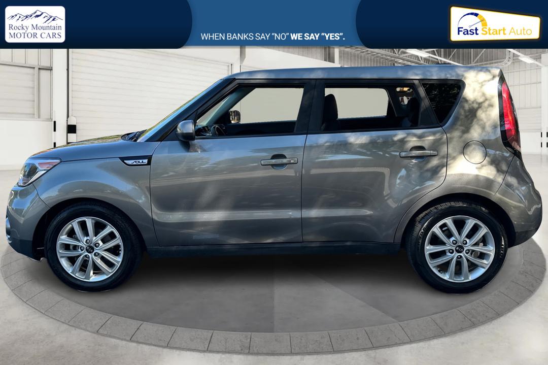 2019 Gray Kia Soul + (KNDJP3A52K7) with an 2.0L L4 DOHC 16V engine, 6A transmission, located at 767 S State Road, Pleasant Grove, UT, 84062, (801) 785-1058, 40.354839, -111.736687 - Photo#5