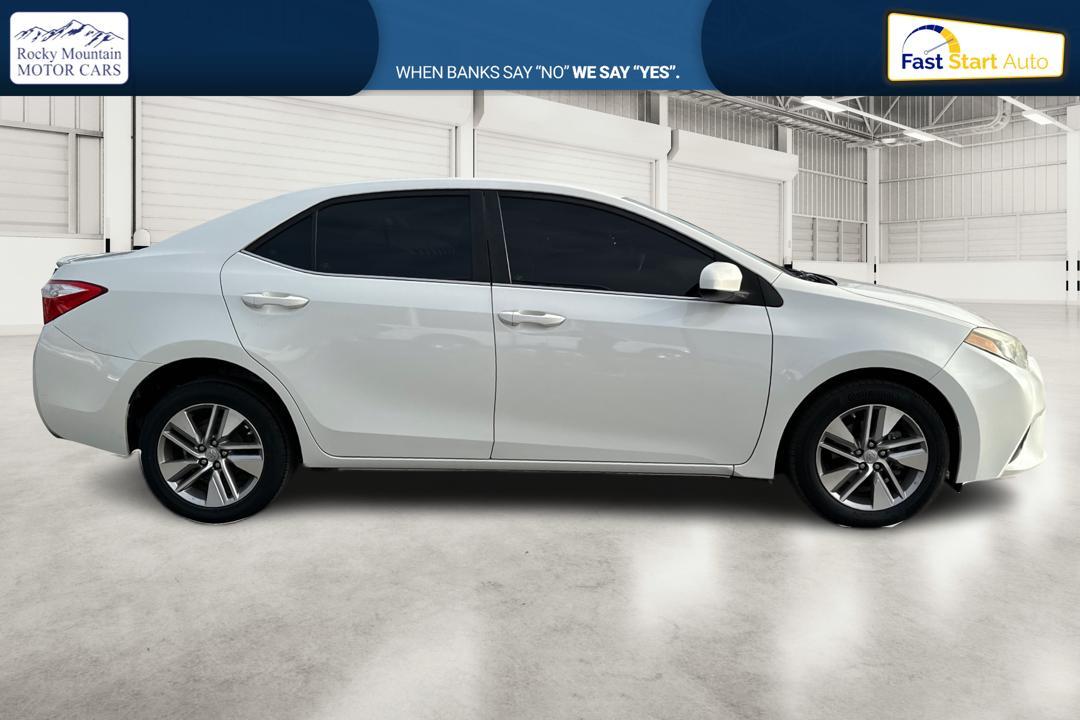 2014 White Toyota Corolla ECO CVT (5YFBPRHE1EP) with an 1.8L L4 DOHC 16V engine, Continuously Variable Transmission transmission, located at 7755 State Street, Midvale, UT, 84047, (801) 753-9063, 40.610329, -111.892159 - Photo#1