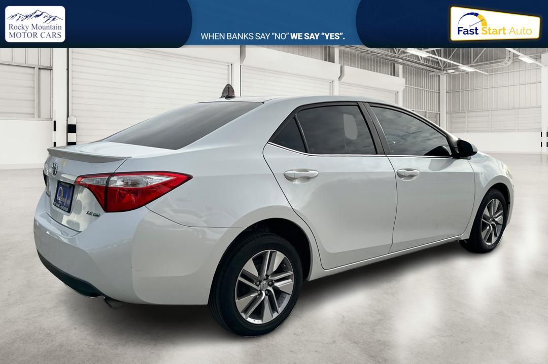 2014 White Toyota Corolla ECO CVT (5YFBPRHE1EP) with an 1.8L L4 DOHC 16V engine, Continuously Variable Transmission transmission, located at 7755 State Street, Midvale, UT, 84047, (801) 753-9063, 40.610329, -111.892159 - Photo#2